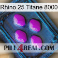 Rhino 25 Titanium 8000 04